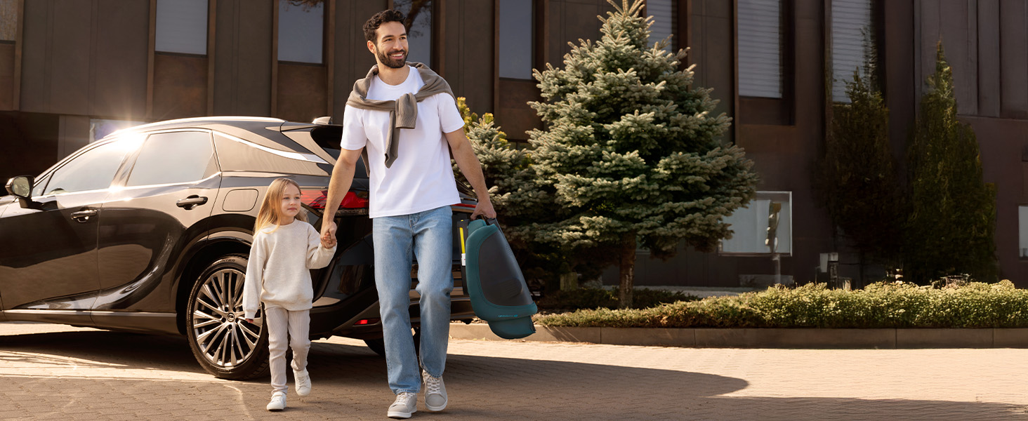 Автокрісло Kinderkraft UNITY 2 i-Size, 100-150 см, 3,5-12 років, регульована підголовник, AIR FLOW, 5 положень спинки, зелений