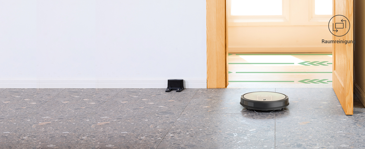 Робот-пилосос Vactidy Nimble T8 2-в-1 з функцією миття, 3000Pa, 120 хвилин роботи, сумісний з Alexa, App, Siri, для видалення шерсті тварин, чорний