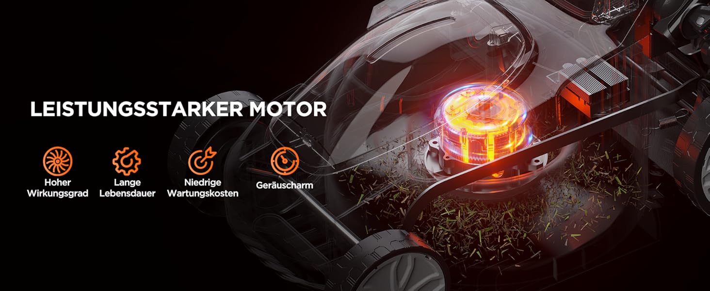 Акумуляторний газонокосарка Litheli 20V, ширина косіння 33 см, до 200 м², об'єм кошика 30 л, висота косіння 25-65 мм, з акумулятором 4.0 Ah