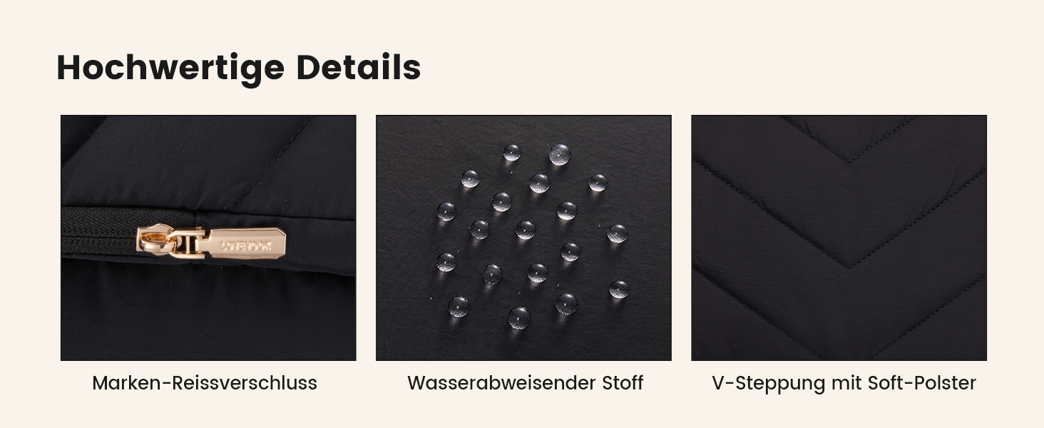 LOVEVOOK Сумка-шопер для жінок, велика, легка, торбинка-шопер, 15.6