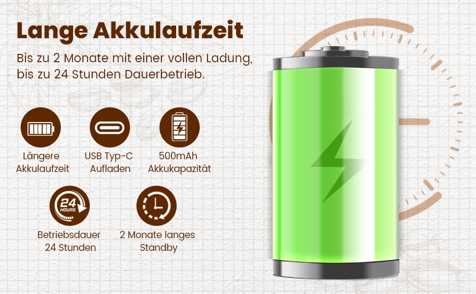 Ваги для кави BOOKOO з таймером, 0.1г, Bluetooth, USB - Еспресо та Pour-Over