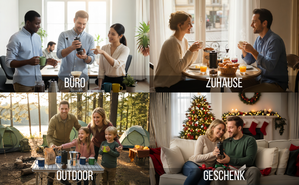 Ручна кавомолка MEGA PRO: кавомоля для еспресо, френч-пресу, подорожей. CNC жернова, 40 налаштувань, 30г