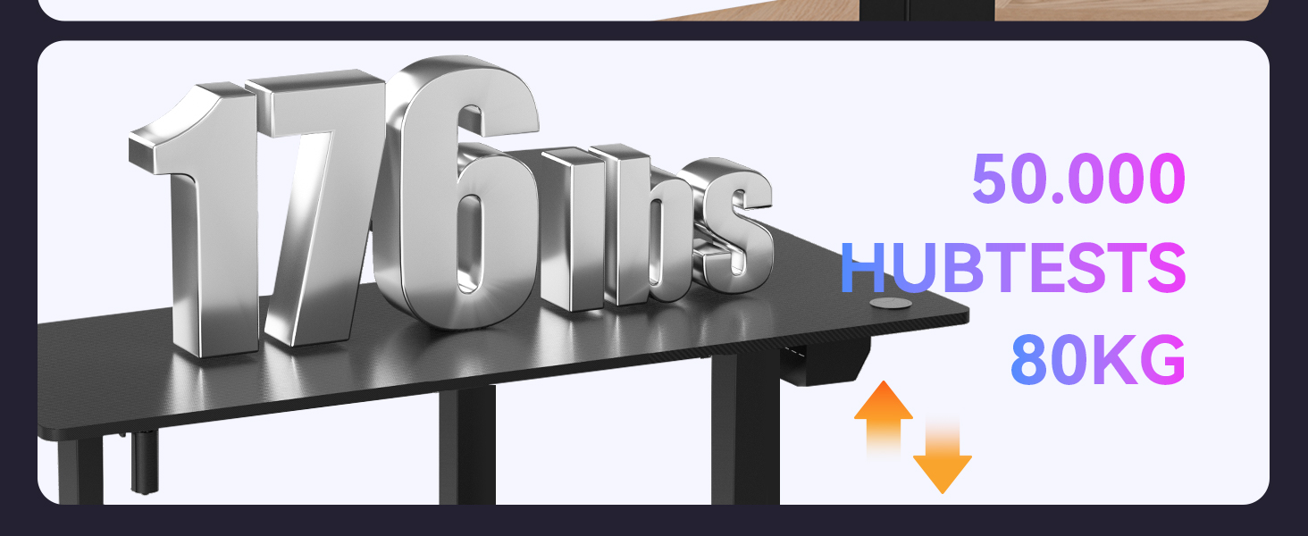 Електричний кутовий стіл WALKINGDESK 160 x 140 см з регулюванням висоти, чорний. Стіл для офісу, геймінгу та дому з кабелеуправлінням