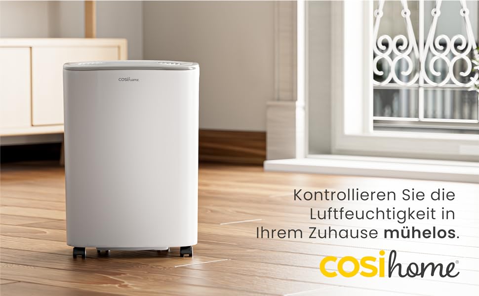 Електричний осушувач повітря Cosi Home 12L - для дому, від вологи та плісняви