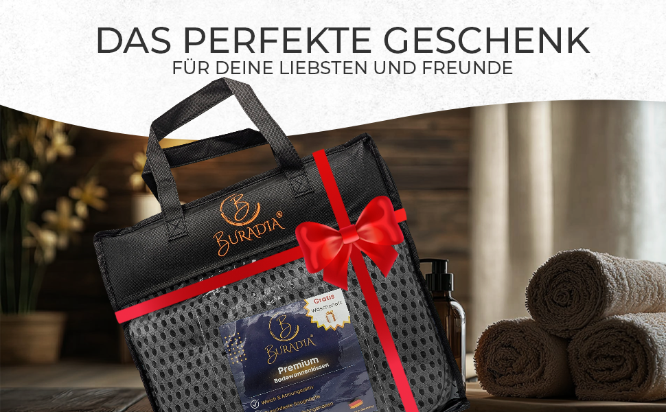 Подушка для ванни з сіткою для прання - Максимальний комфорт та розслаблення з новітньою технологією Air Mesh - Подушка для ванни з 7 потужними присосками - Подушка для шиї/голови (Сірий)