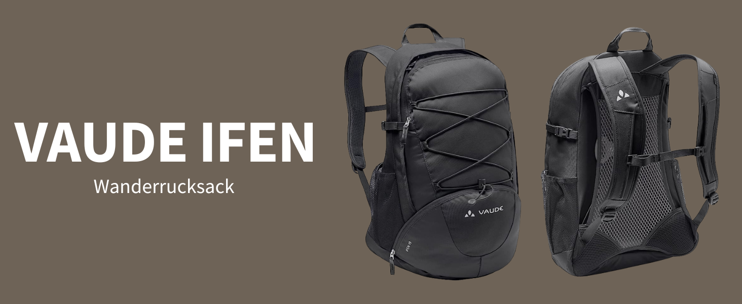 Туристичний рюкзак VAUDE Unisex Ifen 19 (1 упаковка) One size темно-морський/червоний