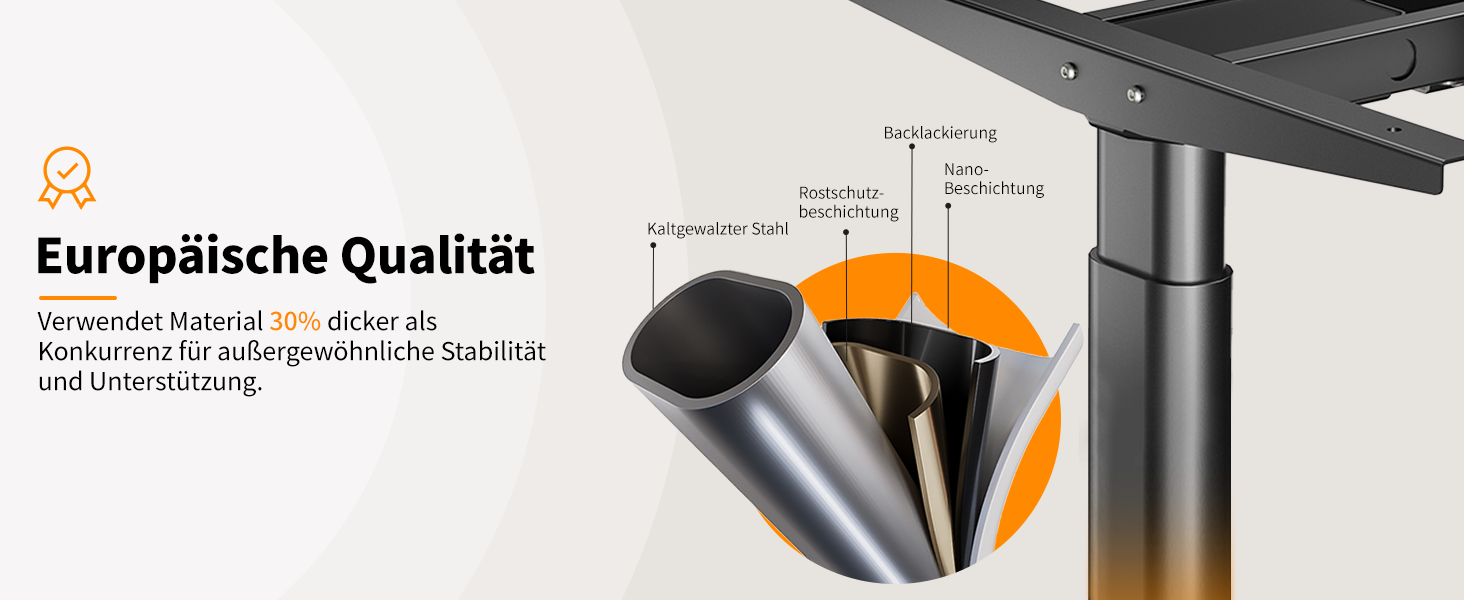 Електричний регульований стіл MAIDeSITe EL2 Pro Art з овальною основою, чорний. Підйом до 180 кг, 4 пам'яті, захист від зіткнень