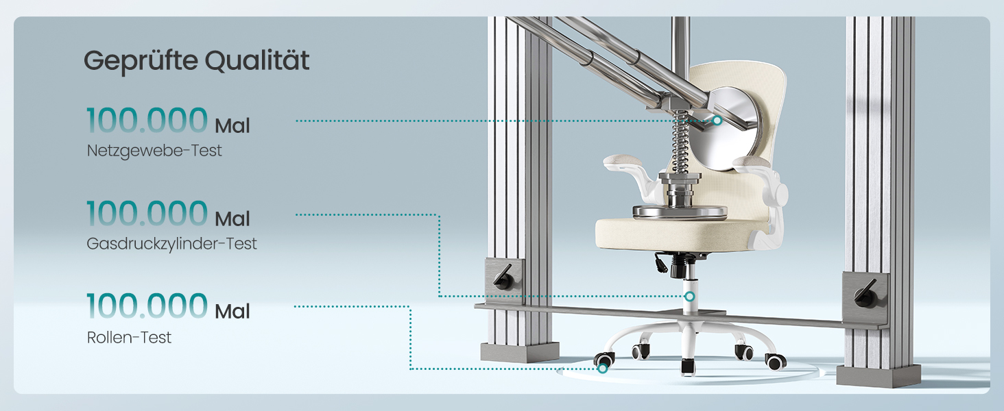 Ергономічний офісний стілець SONGMICS з підтримкою спини, сітчастою спинкою, відкидними підлокітниками, капучино-бежевий/білий