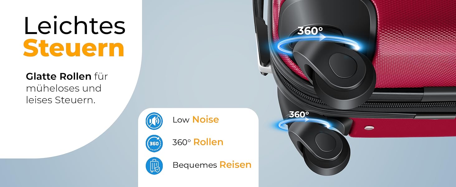 Валіза KESSER® з жорстким корпусом, вагова шалька та багажний жетон | Роликова валіза з кодовим замком, телескопічна ручка (шампань, 75 см – 120 л)