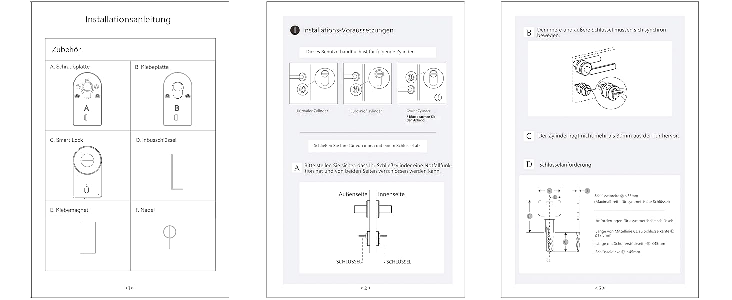 Дверний замок Bluetooth, доступ до додатків, сумісний з TTLock, Alexa та Google Home, 09