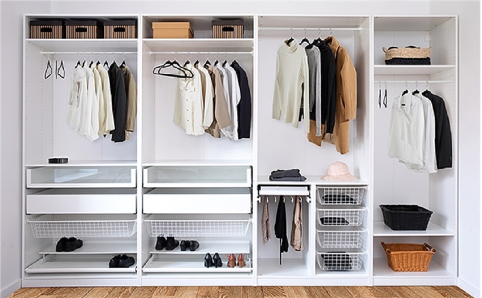 Вішалки для одягу Yaheetech 100 шт. - вішалки для костюмів, чорні, з поворотним гачком 360°