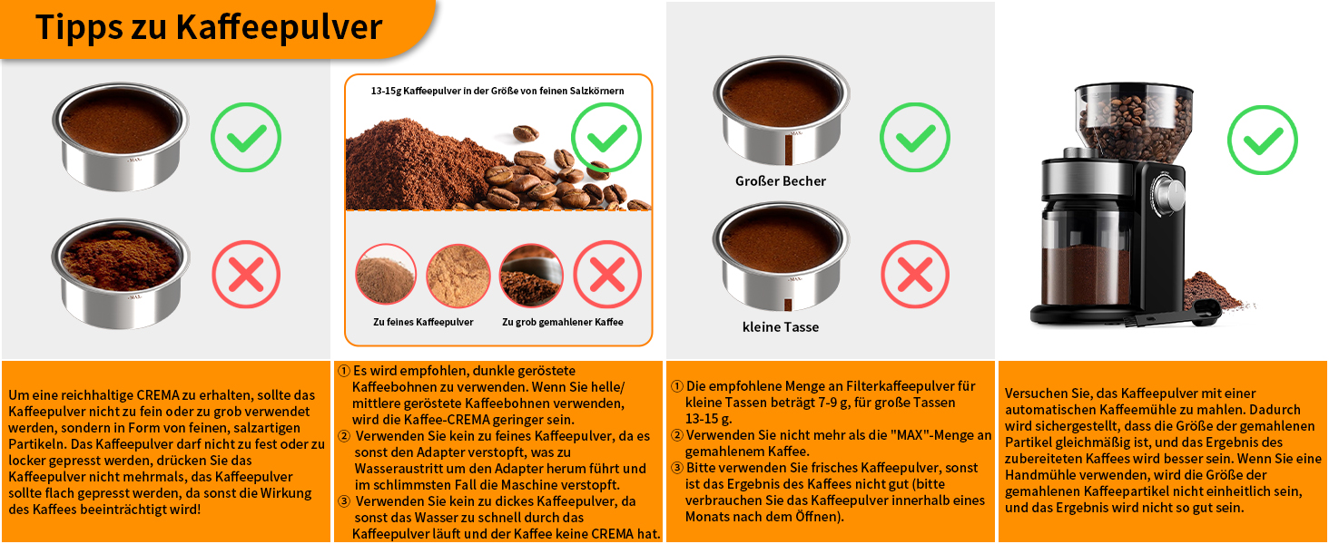 Кавомашина KOTLIE Espresso 4-в-1 для NES/Dolce Gusto/меленої кави/ESE (44мм), 19 Бар, Чорна