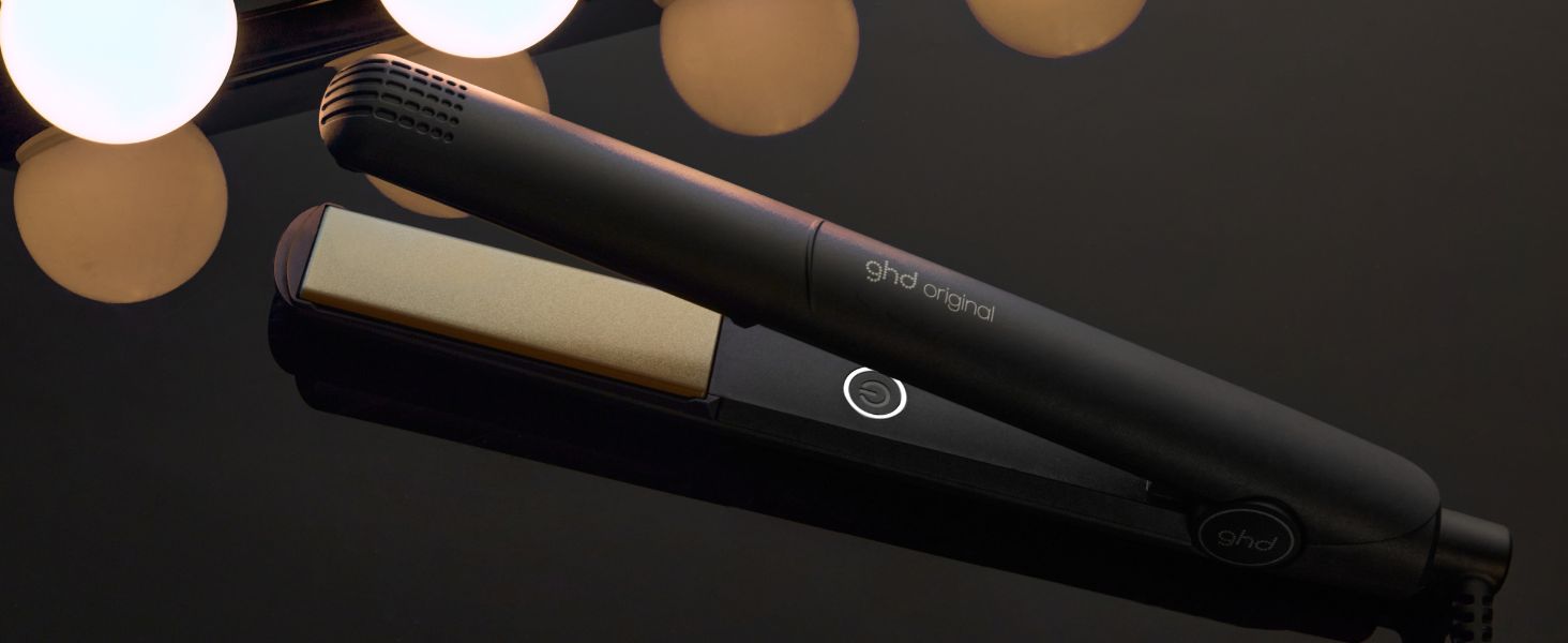 Випрямляч для волосся ghd Original - для гладкого, м'якого та блискучого волосся, без пошкодження від високих температур, підходить для всіх типів волосся, чорний, нова упаковка