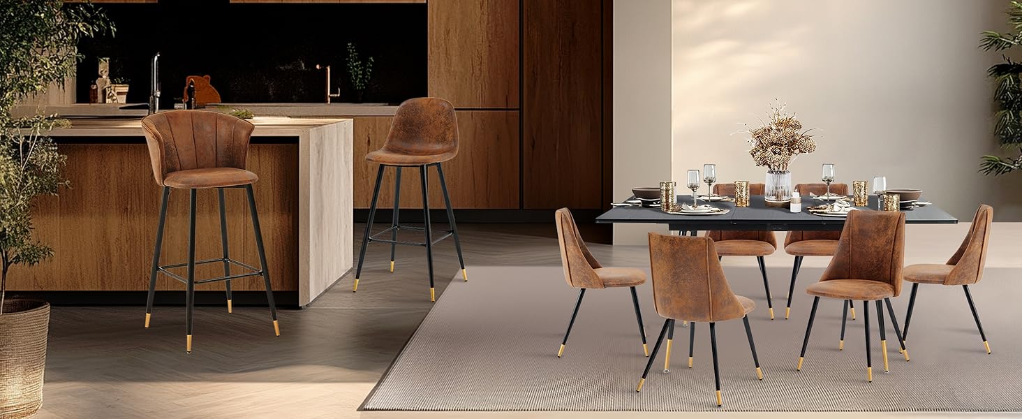 Стол обідній розкладний Cosy Meuble, 120-160x80x75 см, Чорний + Золотий, для кухні та їдальні
