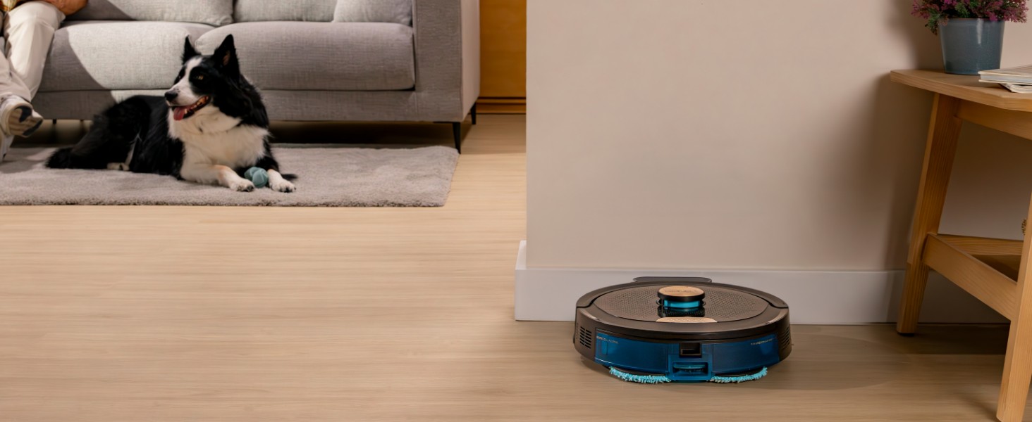 Робот-пилосос та робот-мийник Cecotec Conga M100 X-Treme з AI та керуванням через додаток. Потужність всмоктування 20000Pa, штучний інтелект, силіконова щітка Anti-Tangle, обертові мопи, автономність до 220м²