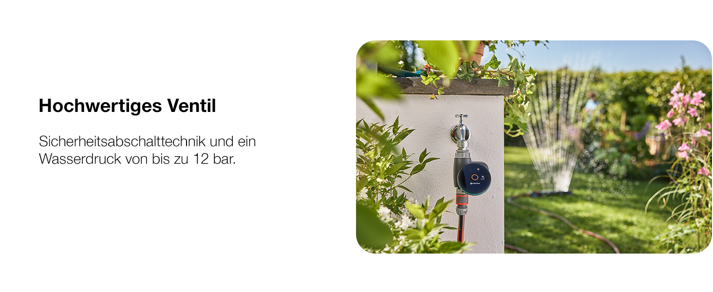 Gardena Smart Water Control 19033-20: Автоматичний полив для саду, інтеграція з розумним домом, захист від заморозків