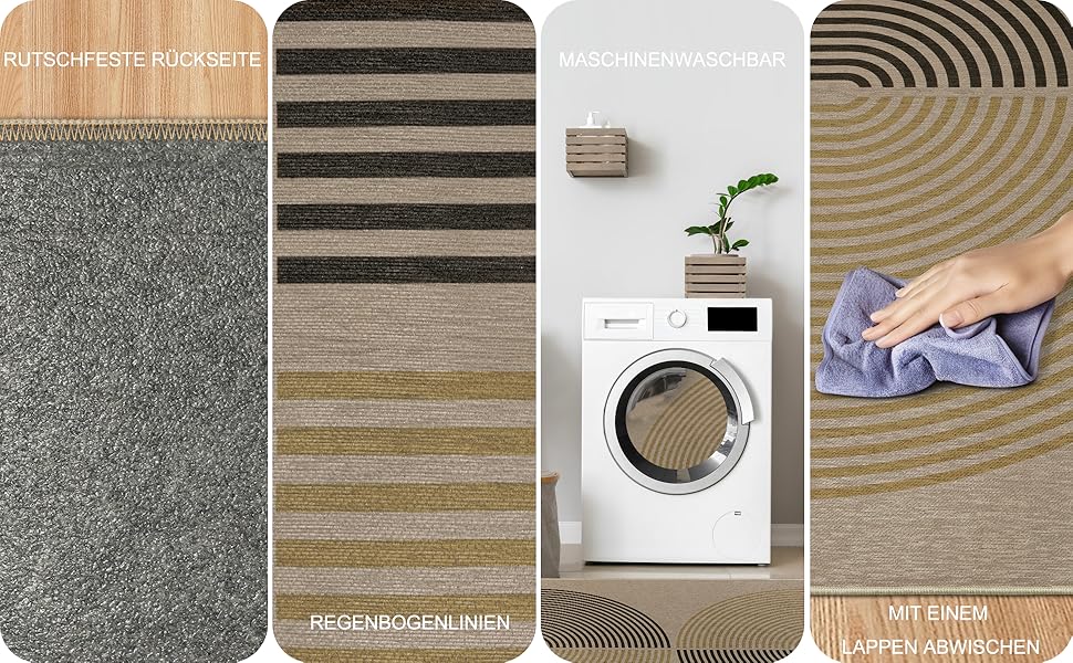 Килимок під офісний стілець 90x120 см, антиковзаючий, для дому, офісу, геймінгу та йоги, бежевий