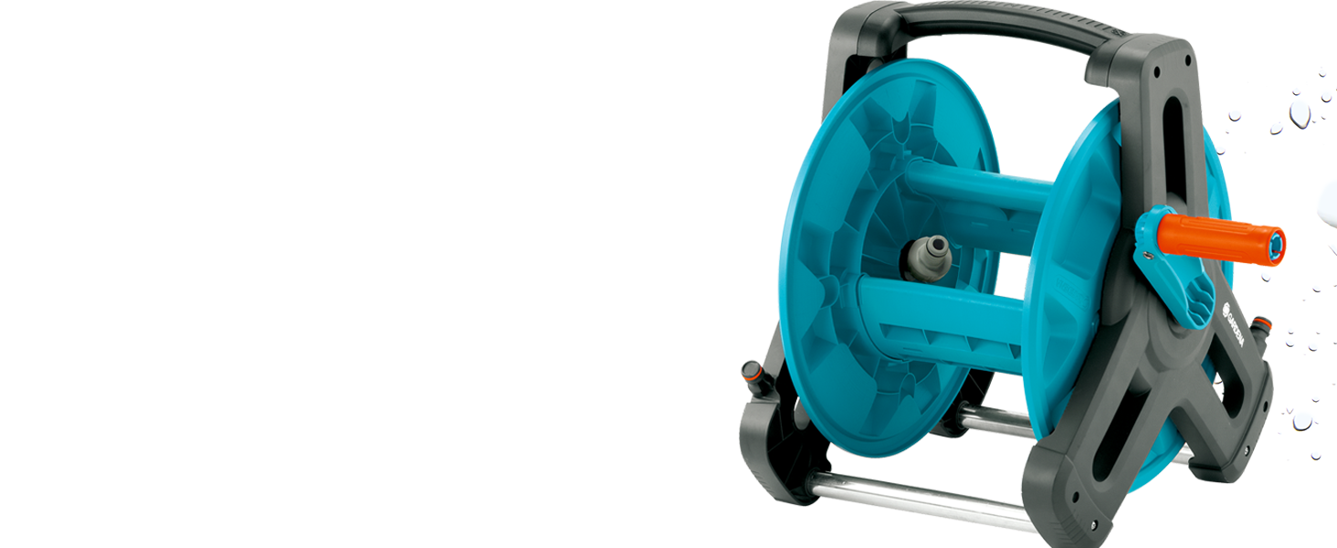 Набір Gardena Classic 15: шланг 15 м, касета для шланга, для кемпінгу, автодому, спорту, адаптери