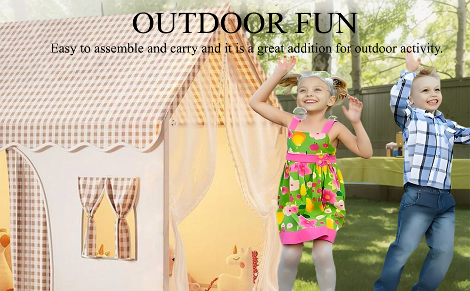 Дитячий намет для гри в приміщенні JRUKM, ігровий будиночок для дівчаток та хлопчиків, намет-ігровий будиночок для дитячої кімнати, ігри та читання, хакі