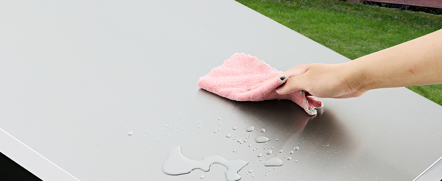 Royal Gourmet Grillwagen: гриль-візок з відкидним столиком, шафкою та нержавіючою сталевою поверхнею