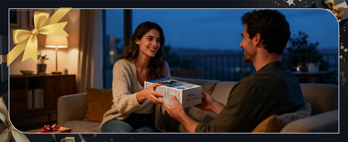 Powerbank Starthilfe 20000 mAh для автомобіля 12V з кабелями та LED-ліхтарем. Запуск авто до 7.5л бензину або 5.0л дизеля. 4-в-1 функція. Підходить для подорожей та надзвичайних ситуацій.