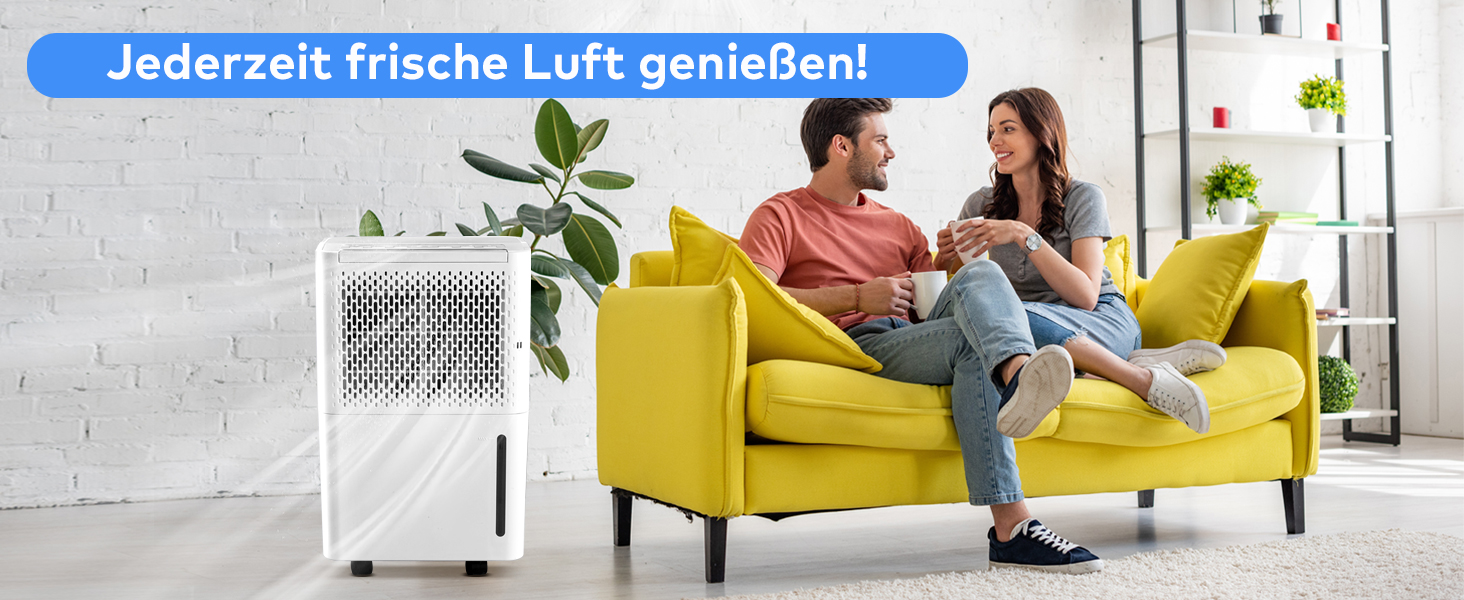 Зволожувач повітря Pasapair 12L - автоматичний осушувач для дому, 3 режими роботи, таймер, цифровий дисплей, для захисту від вологи та плісняви