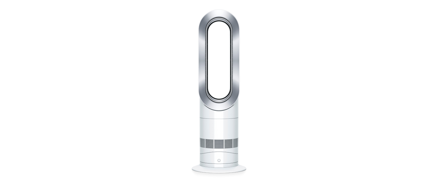 Вентилятор без лопатей Dyson Cool AM07: Потужний, тихий, з пультом, 10 швидкостей, поворот 70°
