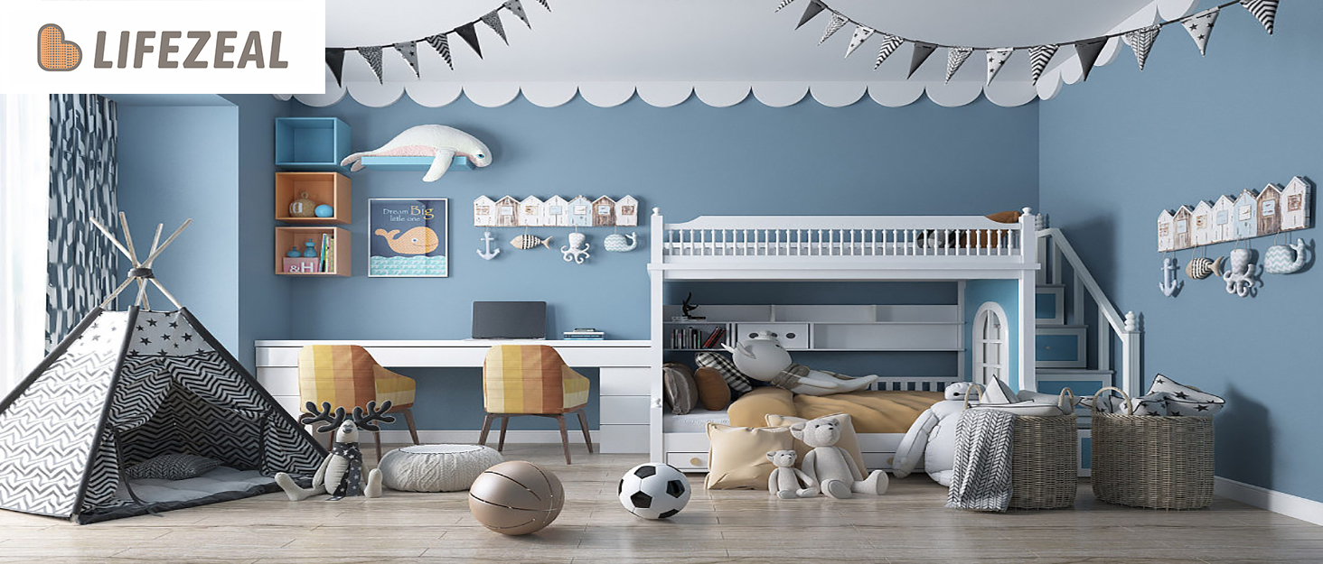 Дитячий стіл LIFEZEAL з 2 стільцями: дерев'яний комплект для дитячої кімнати (3-12 років, рожевий+натуральний)