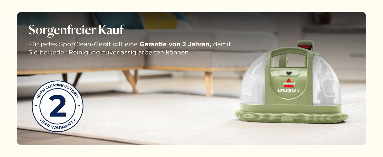 BISSELL Little Green - портативний мийник для килимів та м'яких меблів. Потужний мийник для видалення плям та бруду, для дому, авто та інших поверхонь. Модель 4098N