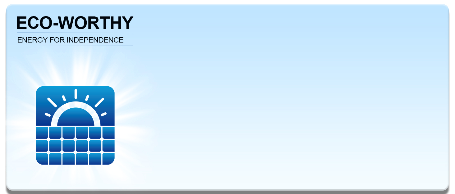 Складана сонячна панель ECO-WORTHY 200Вт з ETFE-покриттям для портативних електростанцій