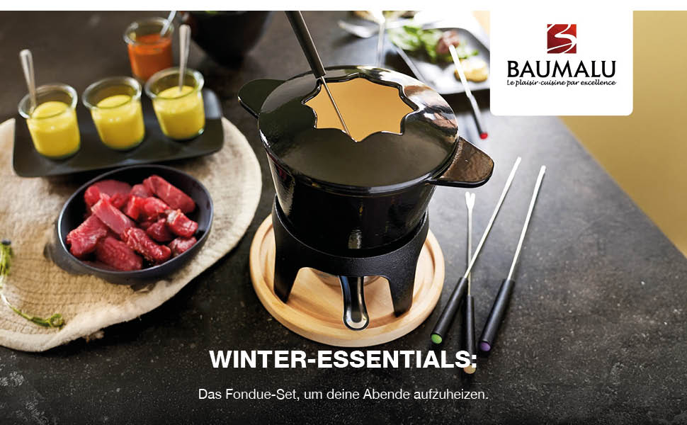 Набір для фондю Baumalu 385051, чорний