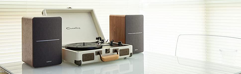 Edifier R1280T: Активні референсні колонки, пара - 2.0, 42 Вт RMS, дерев'яний корпус, коричневий колір. Ідеально для ПК та студійної роботи