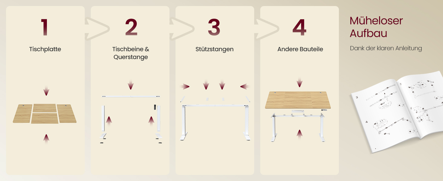 Стол для роботи VASAGLE з регулюванням висоти, USB-C, підставка для розеток, стоячий стіл, нагадування про перерви, 3 пам'яті, 160x80 см, золотий дуб