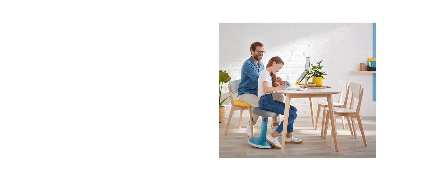 Табурет Leitz Active Sit-Stand, регульований по висоті 46-79 см, серія Ergo Cosy, сірий, 65180089