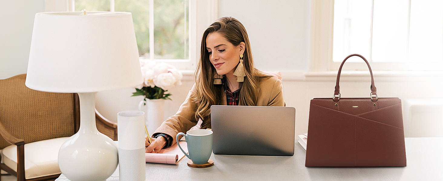 Сумка для ноутбука LOVEVOOK: жіноча сумка-шоппер, сумка для роботи, навчання, офісу, бізнесу, 15.6 дюймів, чорний (Y-khaki Sand)