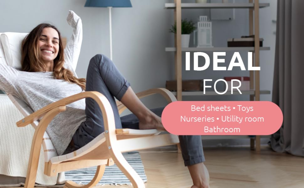 Кошик для білизни з бамбука з винімним мішком - стильний кошик для ванної, спальні або пральні - декоративне зберігання в стилі SPA, квадратний