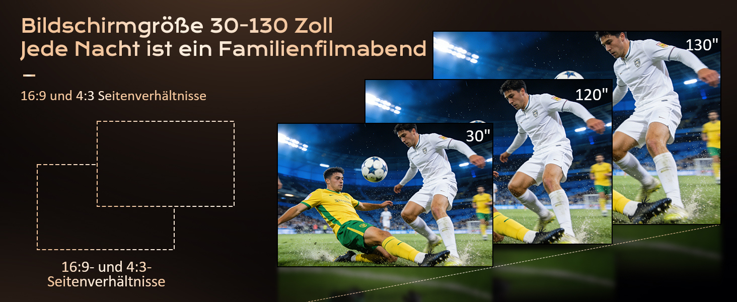 Міні-проектор 4K 1080p Full HD з Android 12.0, Wi-Fi 6, Bluetooth 5.4, автоматичною корекцією трапеції та вбудованим динаміком 5 Вт - для домашнього кінотеатру та вулиці