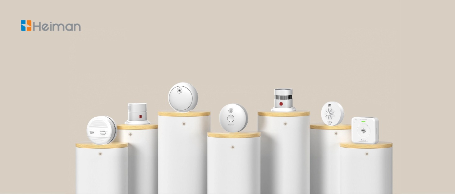 Датчик CO Heimann 722ESY з Wi-Fi, 10 років служби, сумісний з Tuya/SmartLife, EN50291