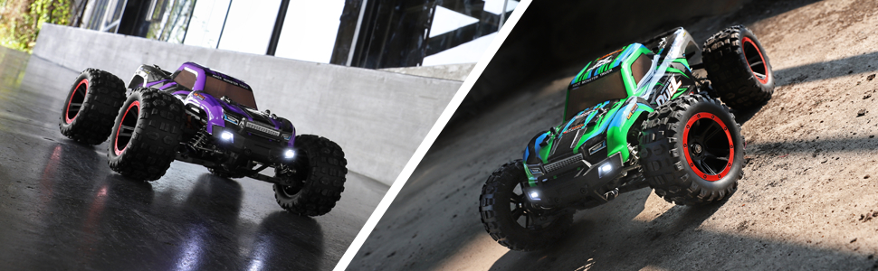 Радіокерований позашляховик HBX 1:14 4WD 39 км/год, RC монстр-трак, водонепроникний, для дітей та дорослих