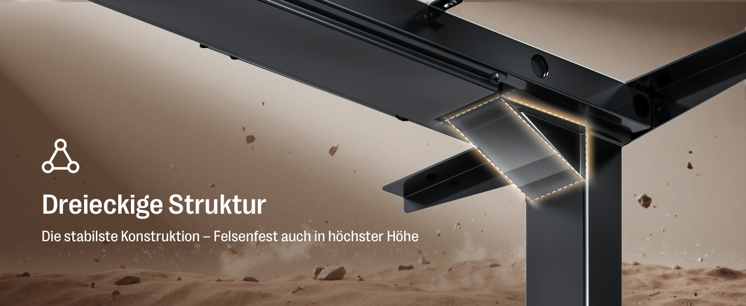 Регульований стіл MAIDeSITe S2 Pro 160x80 см: електричний, з захистом від зіткнень, чорний