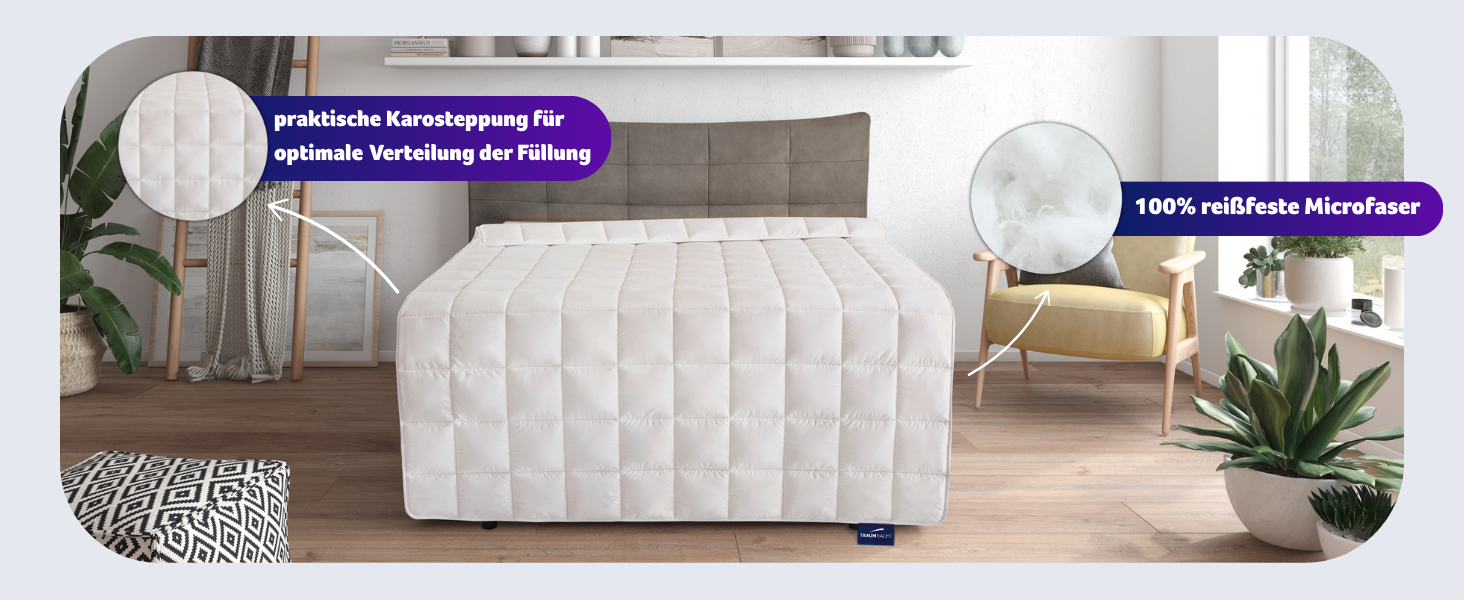 Ковдра для розслаблення Traumnacht, 135x200 см, 4 кг, для дорослих, сертифікат Öko-Tex, німецька якість