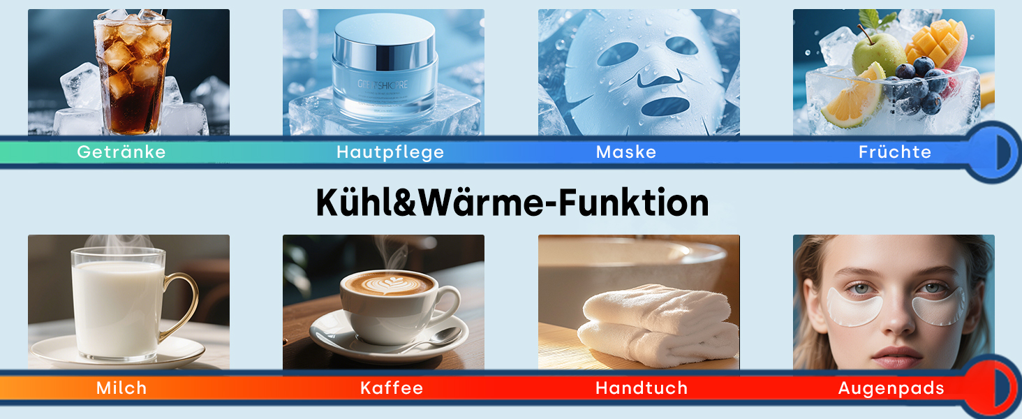 Міні-холодильник Enventor 6л (8 банок), портативний охолоджувач та підігрівач, живлення AC/DC 12V для авто, спальні, косметики та напоїв, чорний