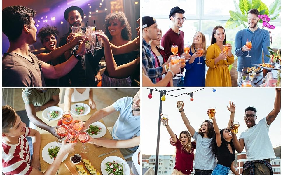 Подарунковий набір для коктейлів 20 предметів: шейкер, стійка акрилова 360°, мірний стакан, барний набір 750 мл, нержавіюча сталь