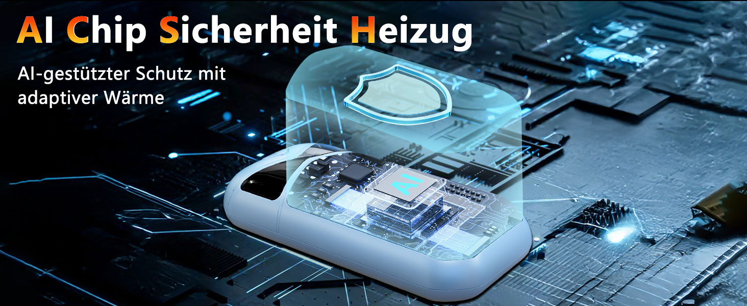 Електричні грілки для рук DDKJ, 2 шт., 7000mAh, з магнітом, 3 режими нагріву до 55°C, для дітей, чоловіків, жінок (блакитні)