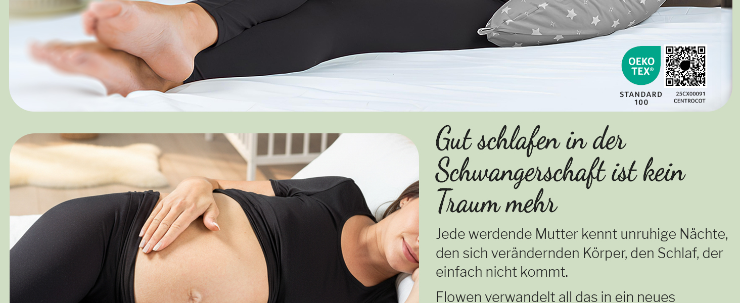 Підтримка для вагітних Stillkissen XXL 200x70 см. Подушка для годування та сну, бамбук, ергономічна, для вагітних та годуючих, з бавовняним чохлом, 100% бавовна, багатофункціональна