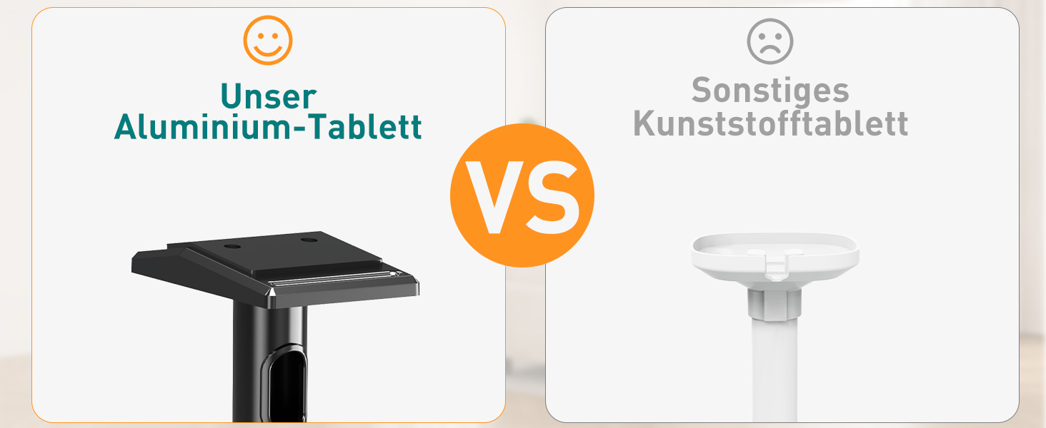 Підставка для колонки Sonos Era 300 ELIVED, підлоговий стійка зі скляною основою, висота 80.7 см, чорна, 1 пара (EV5026)