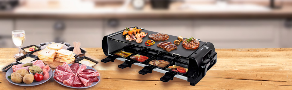 Ракушетка Syntrox Germany Design з склокерамічною поверхнею для 8 осіб