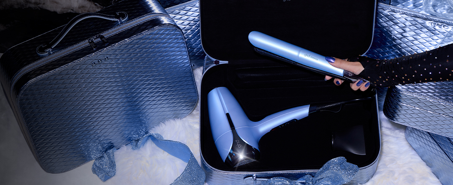 Фен для волосся ghd Helios Limited Edition – колір Icy Blue