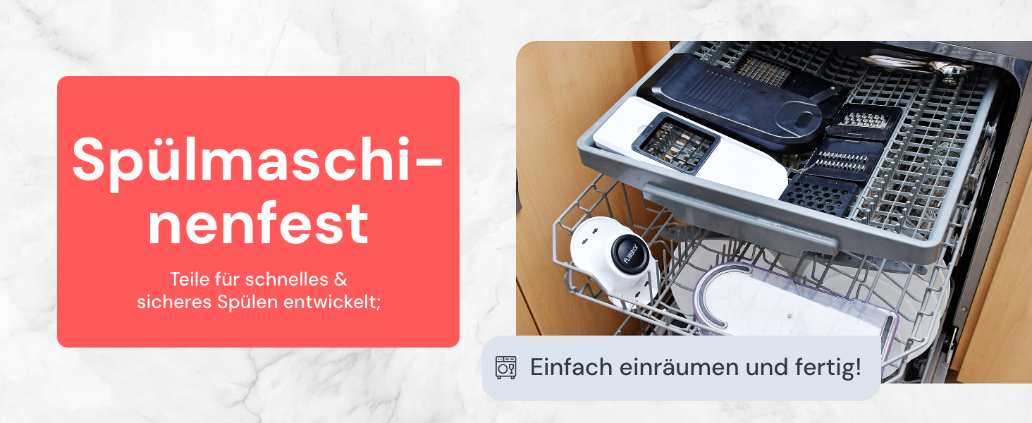 Овочерізка Fullstar Gemüseschneider 6-в-1 з мандаліною та теркою для овочів, фруктів та сиру - біла, компактна