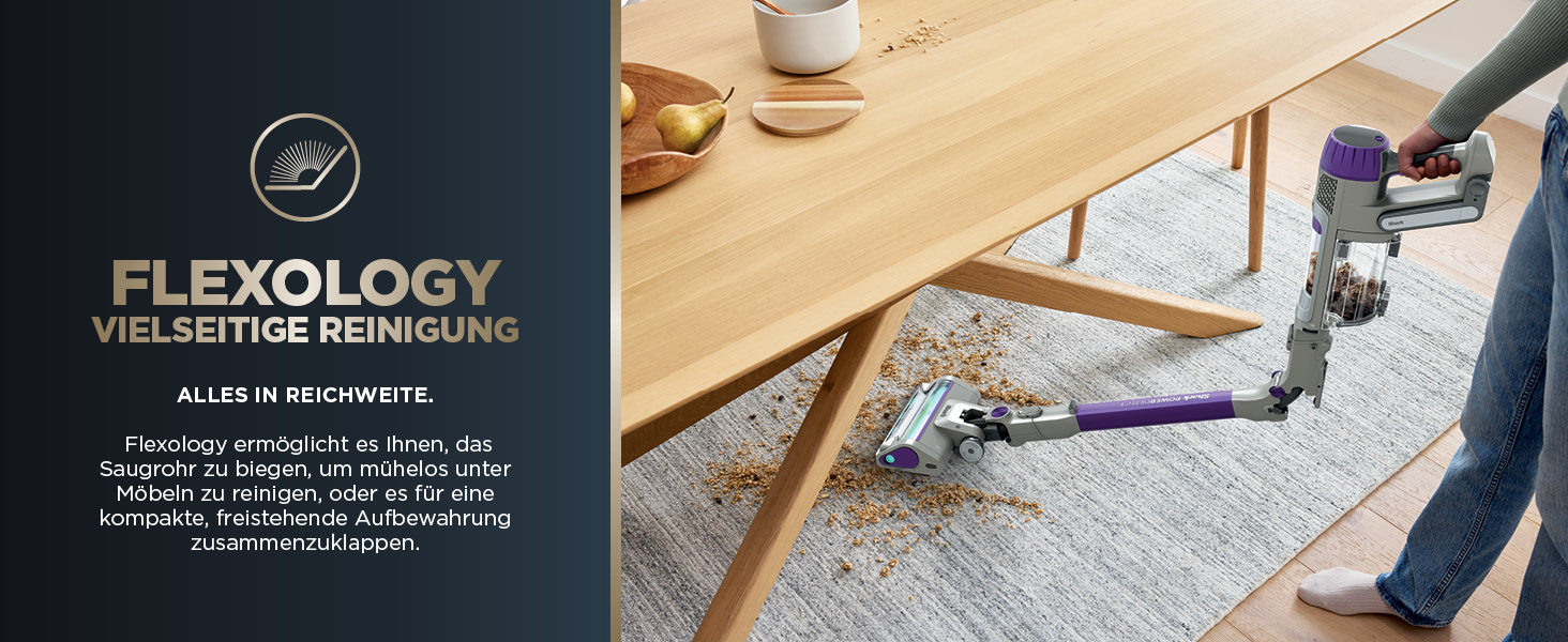 Пылесос Shark PowerDetect аккумуляторный, до 70 мин работы, беспроводной, без мешка, для шерсти животных, аллергиков, ковров и твердых полов, с шарнирным гибким трубопроводом, белый/серый, IP1251EUT